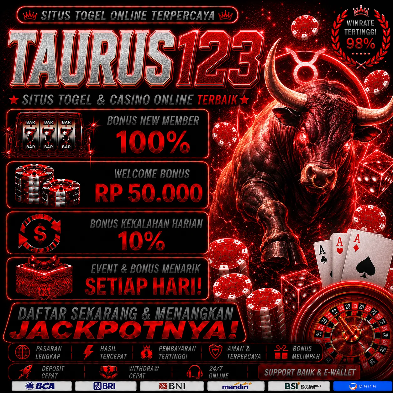 TAURUS123Banner